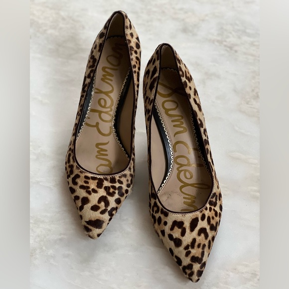 Sam Edelman Leopard Kitten Heel - Picture 1 of 3